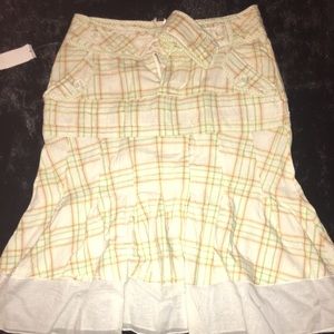 Barami Green Ruffled Skirt - NEW WITH TAG